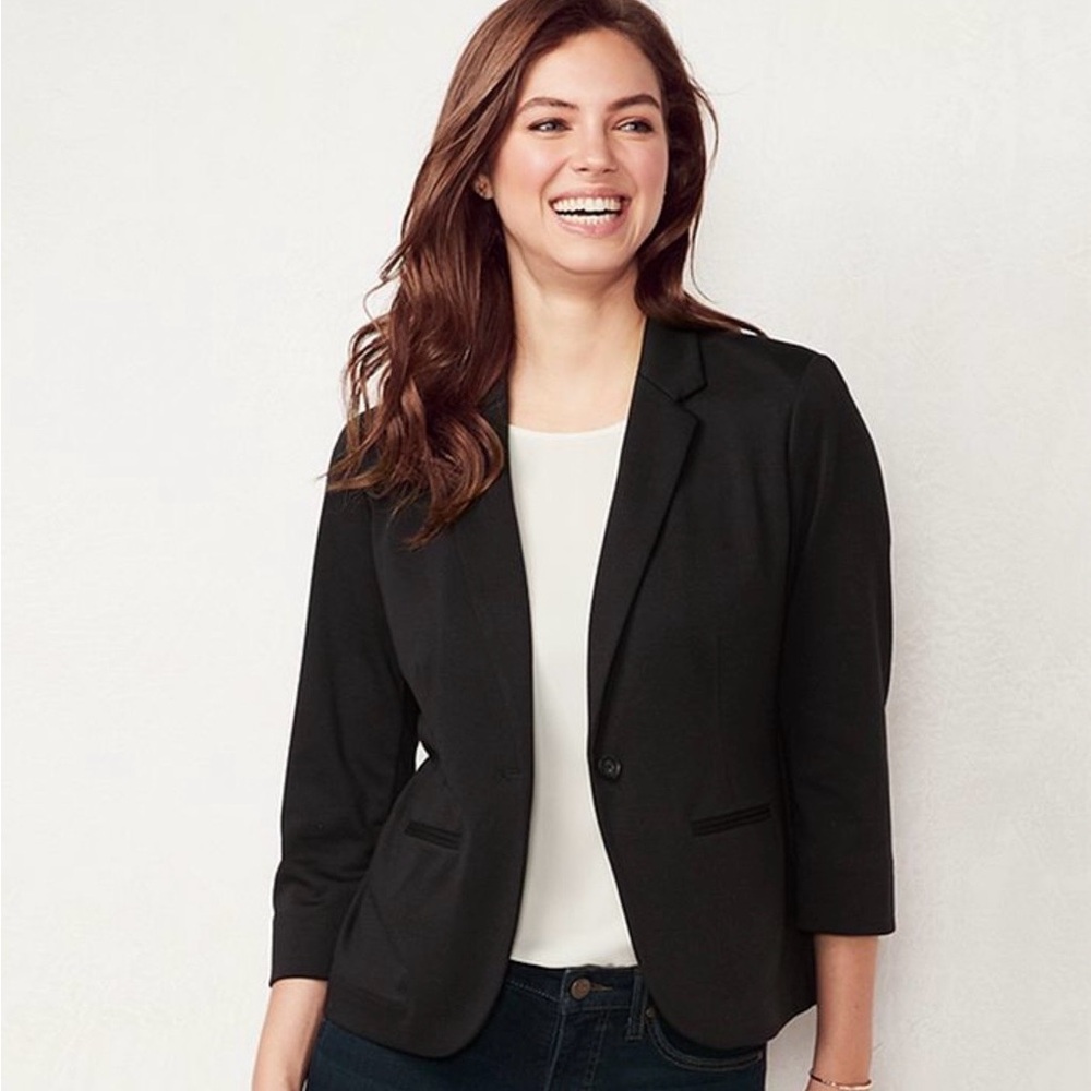 Lauren Conrad Women's Black Blazer